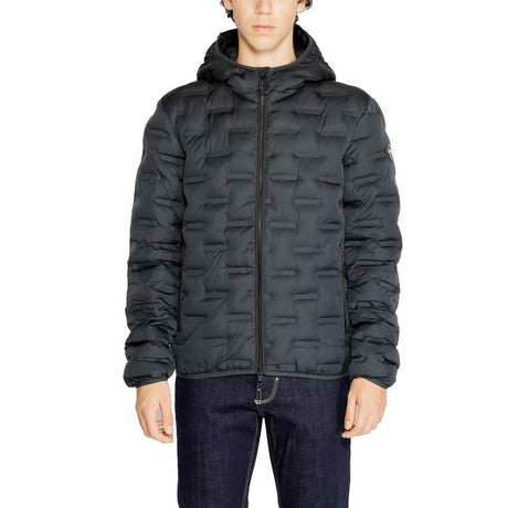 Replay Blue Polyester Jacket - Hilstor