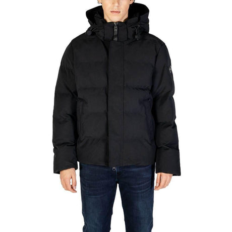 Replay Black Polyamide Jacket - Hilstor