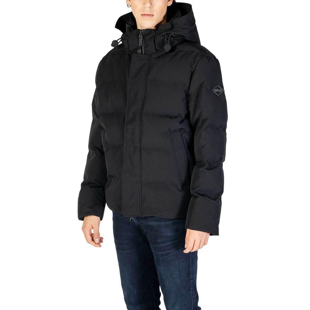 Replay Black Polyamide Jacket - Hilstor