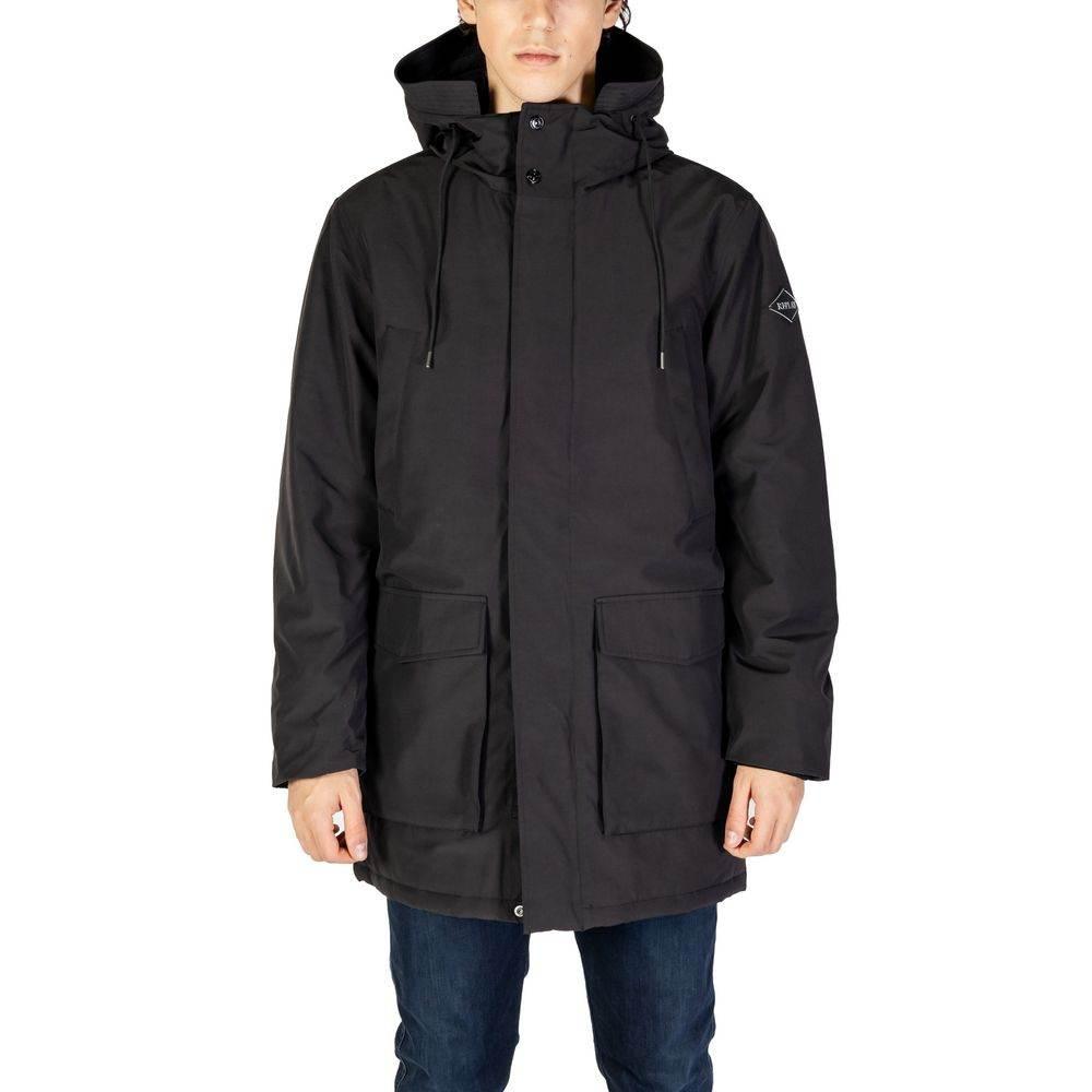 Replay Black Polyamide Jacket - Hilstor