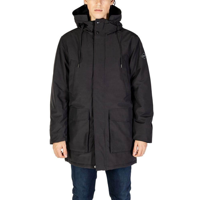 Replay Black Polyamide Jacket - Hilstor