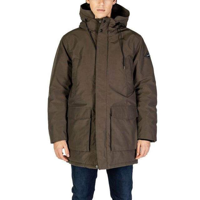 Replay Green Polyamide Jacket - Hilstor