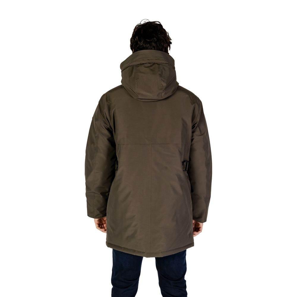 Replay Green Polyamide Jacket - Hilstor
