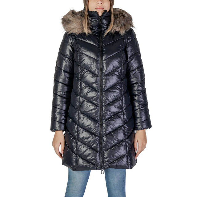 Only Black Polyamide Jackets & Coat - Hilstor
