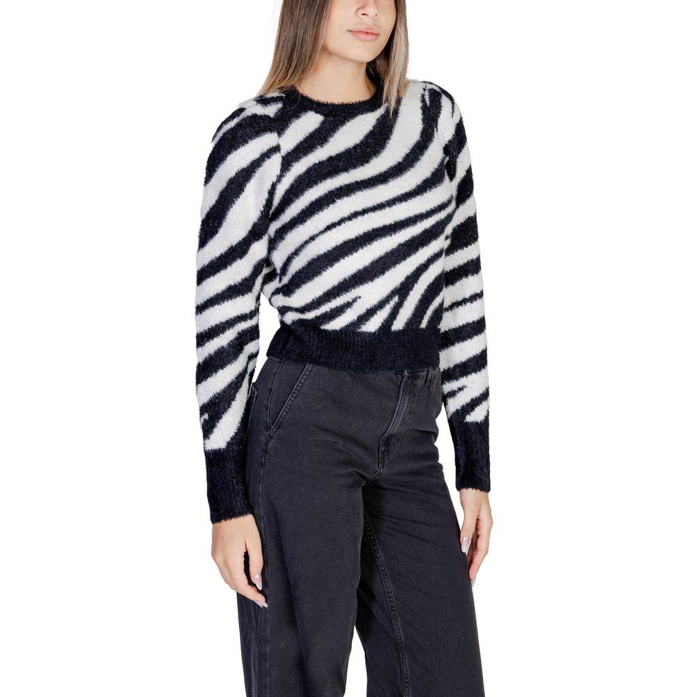 Only Black Nylon Sweater - Hilstor