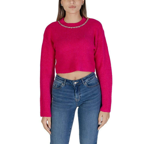 Only Pink Recycled Polyester Sweater - Hilstor