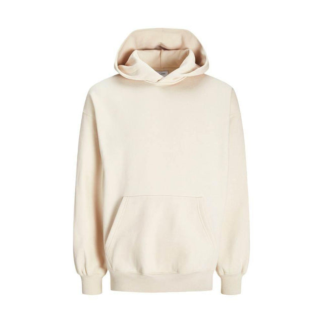 Jack Jones Beige Cotton Hoody - Hilstor