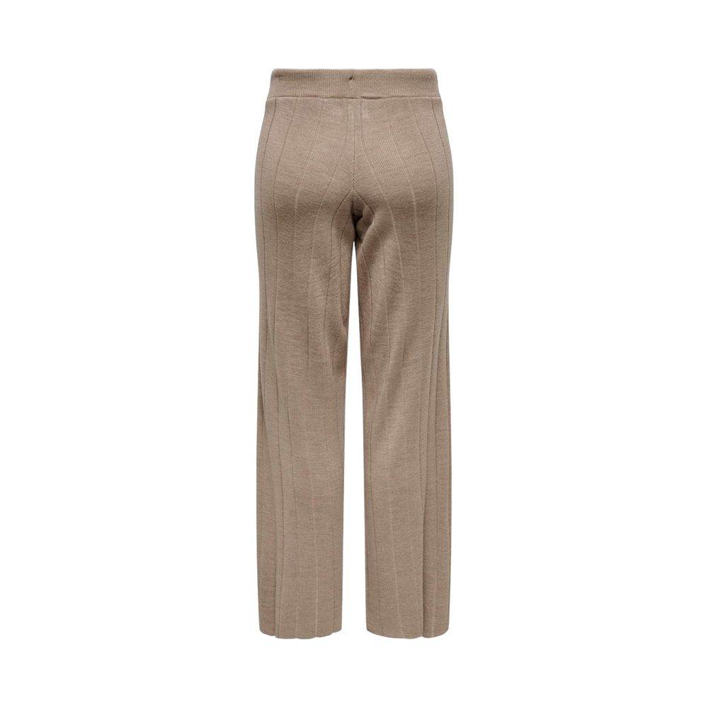 Only Beige Acrylic Jeans & Pant - Hilstor