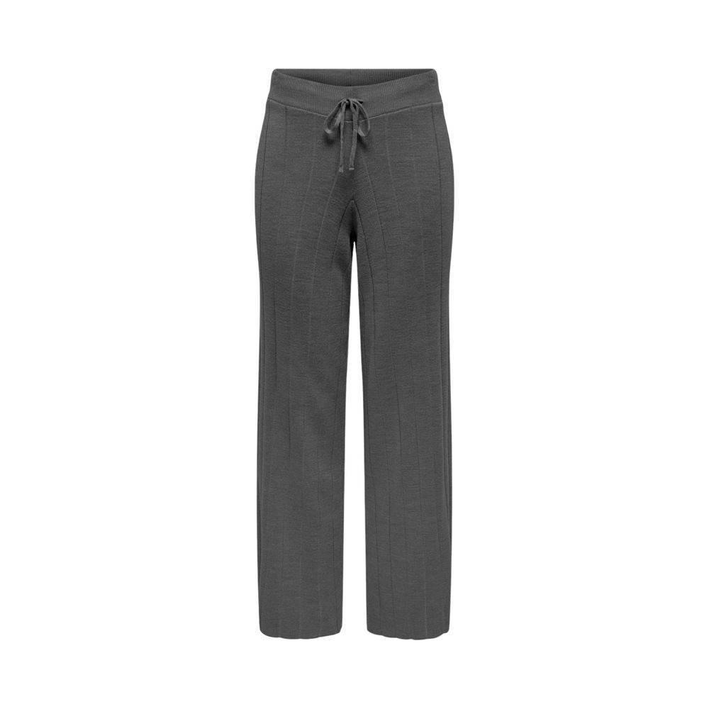Only Gray Acrylic Jeans & Pant - Hilstor