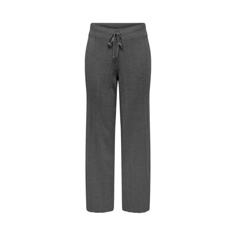Only Gray Acrylic Jeans & Pant - Hilstor