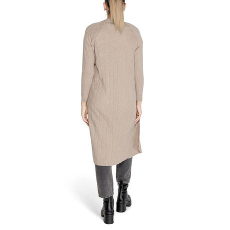 Only Beige Acrylic Cardigan - Hilstor