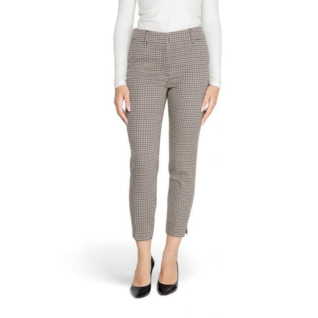 Only Beige Polyester Jeans & Pant - Hilstor