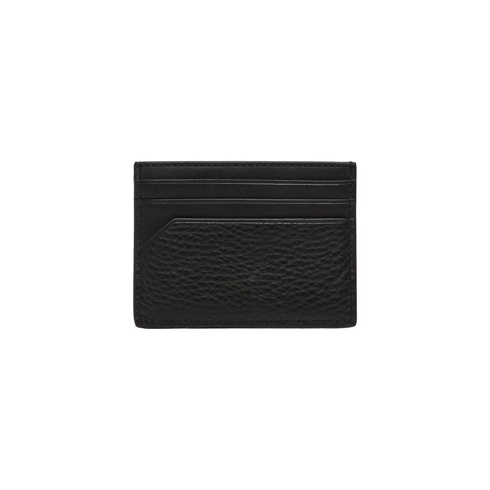 Tommy Hilfiger Black Leather Wallet - Hilstor