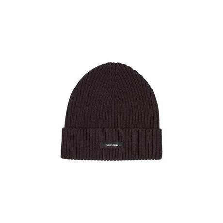 Calvin Klein Black Organic Cotton Hats & Cap - Hilstor