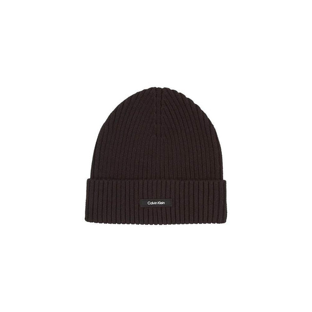 Calvin Klein Black Organic Cotton Hats & Cap - Hilstor