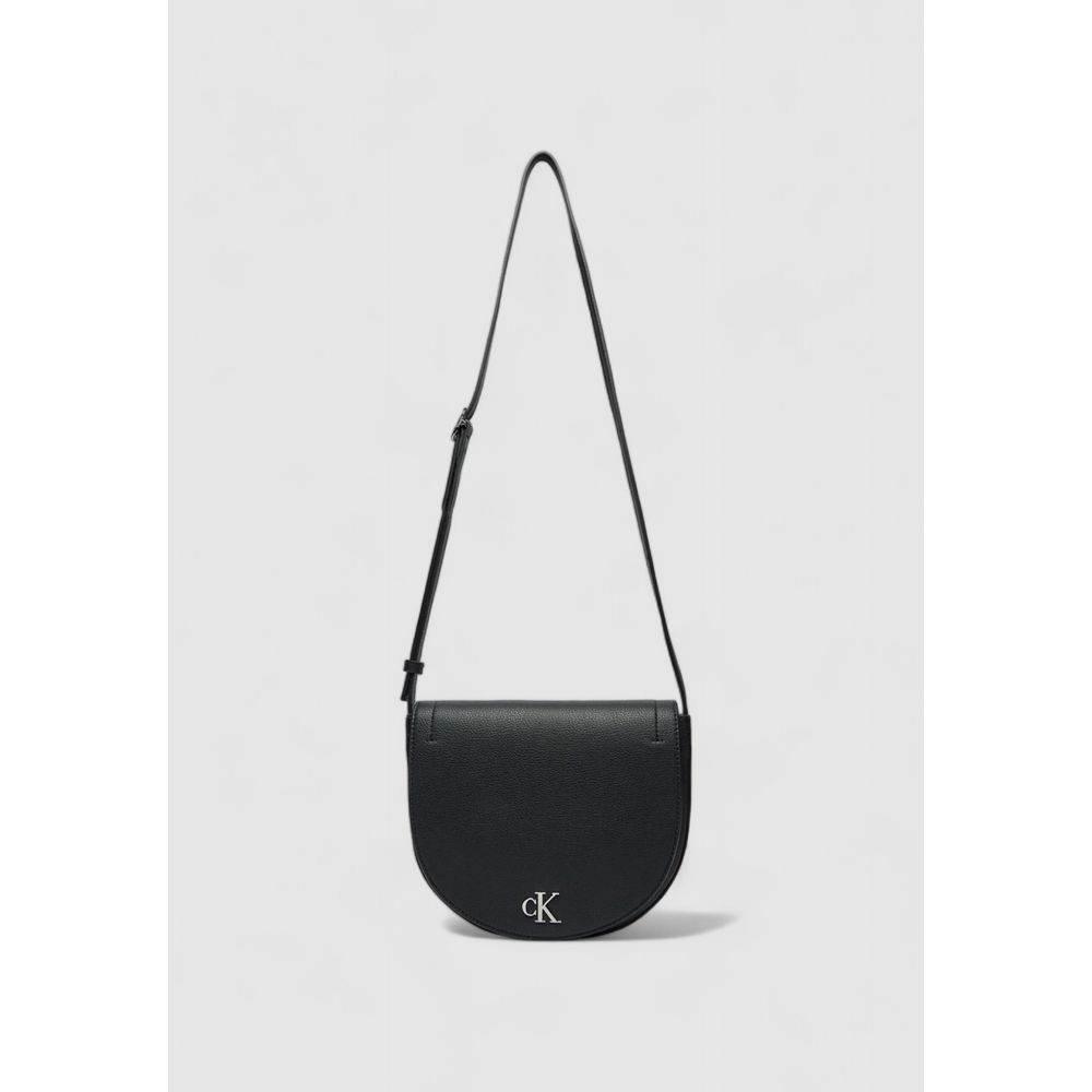Calvin Klein Jeans Black Recycled Polyester Handbag - Hilstor