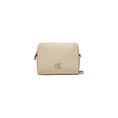 Calvin Klein Jeans Beige Polyethylene Handbag - Hilstor