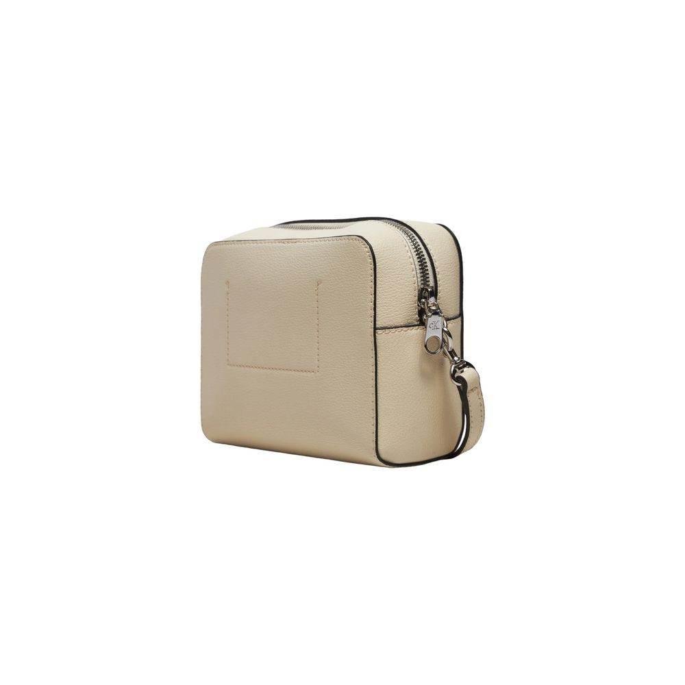 Calvin Klein Jeans Beige Polyethylene Handbag - Hilstor