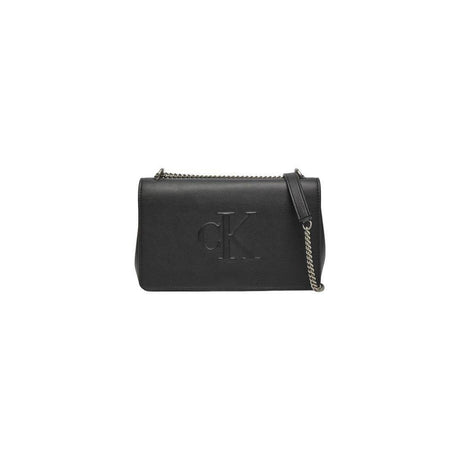 Calvin Klein Jeans Black Polyethylene Handbag - Hilstor