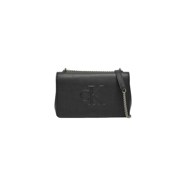 Calvin Klein Jeans Black Polyethylene Handbag - Hilstor