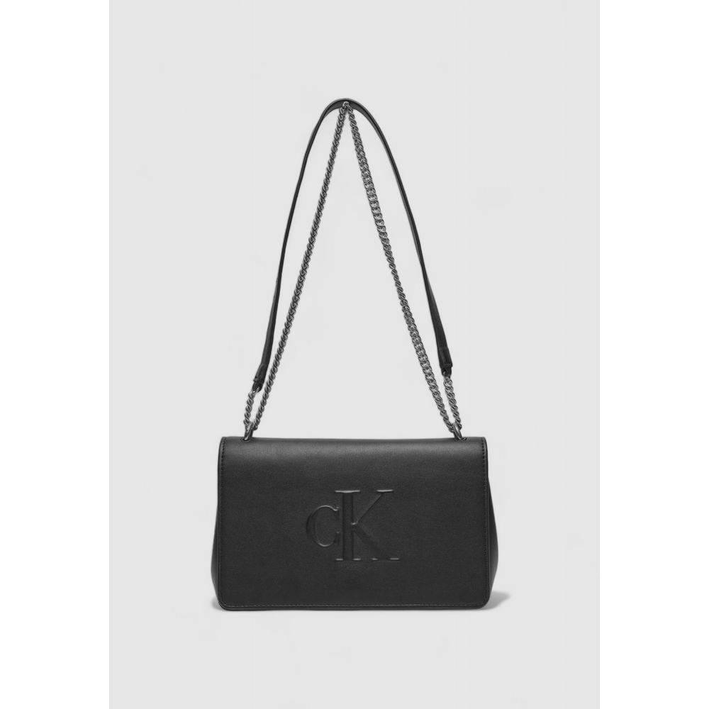 Calvin Klein Jeans Black Polyethylene Handbag - Hilstor