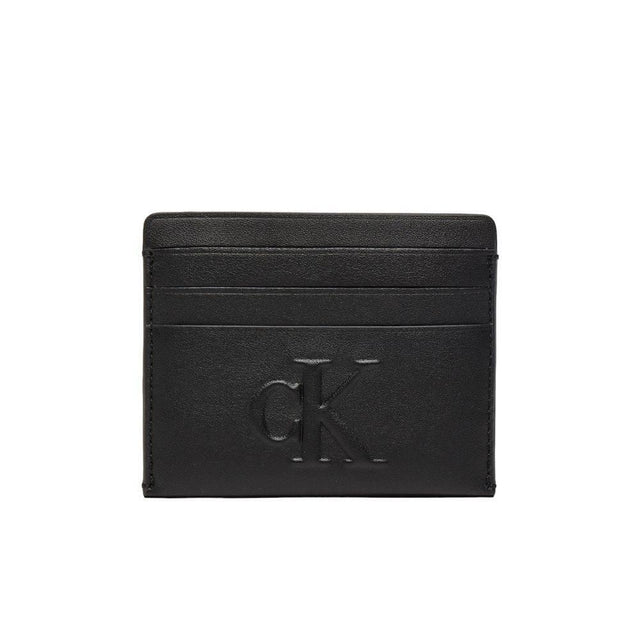 Calvin Klein Jeans Black Polyethylene Wallet - Hilstor