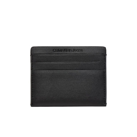 Calvin Klein Jeans Black Polyethylene Wallet - Hilstor