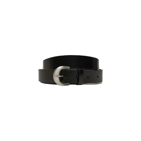 Calvin Klein Jeans Black Leather Belt - Hilstor