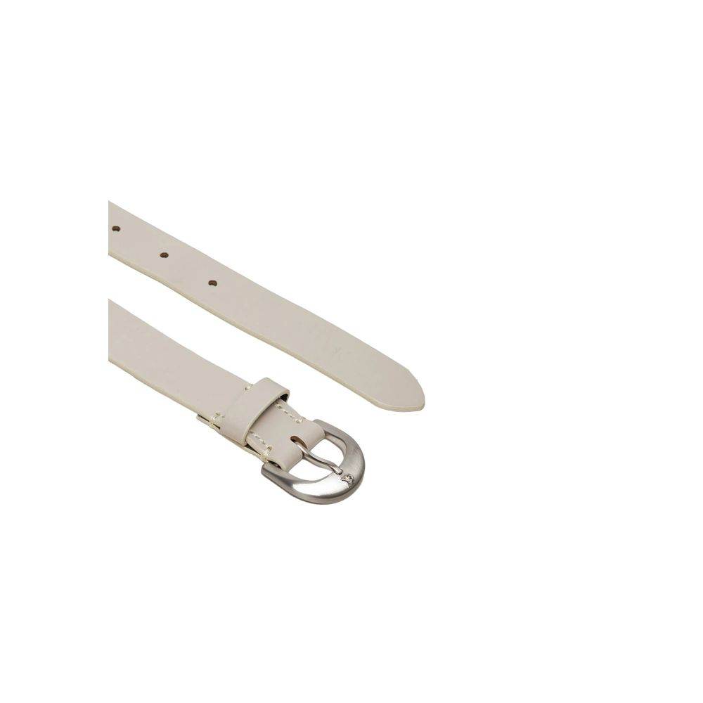 Calvin Klein Jeans Gray Leather Belt - Hilstor
