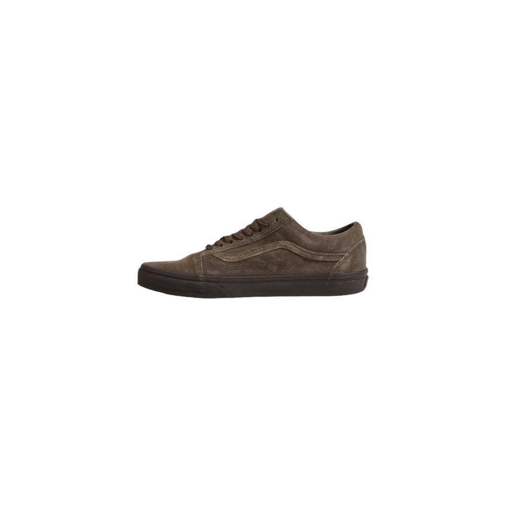 Vans Brown Suede Leather Sneaker - Hilstor