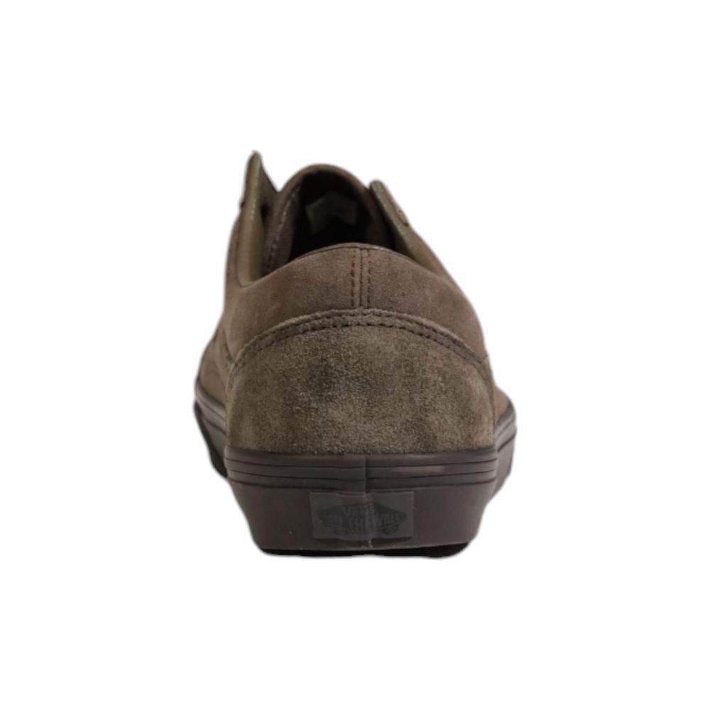 Vans Brown Suede Leather Sneaker - Hilstor