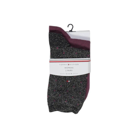 Tommy Hilfiger Black Cotton Tights & Sock - Hilstor