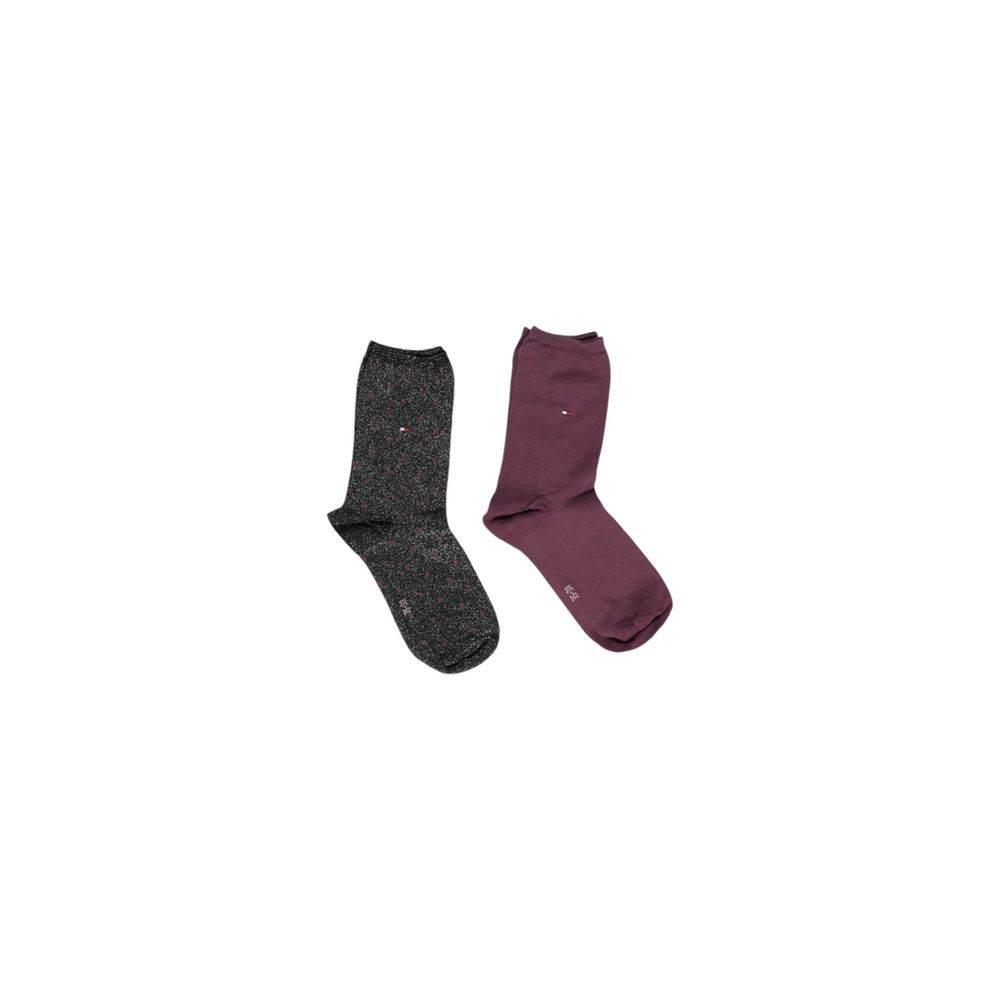 Tommy Hilfiger Black Cotton Tights & Sock - Hilstor