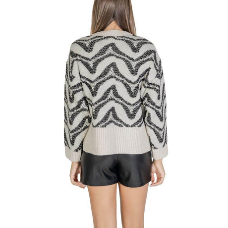 Only White Acrylic Sweater - Hilstor