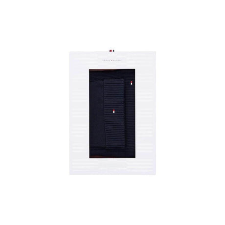 Tommy Hilfiger Blue Cotton Scarf - Hilstor