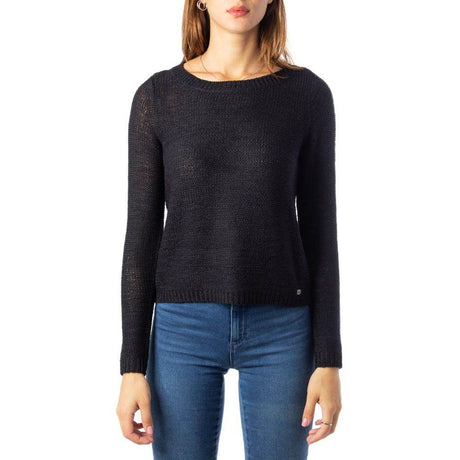 Only Black Acrylic Sweater - Hilstor