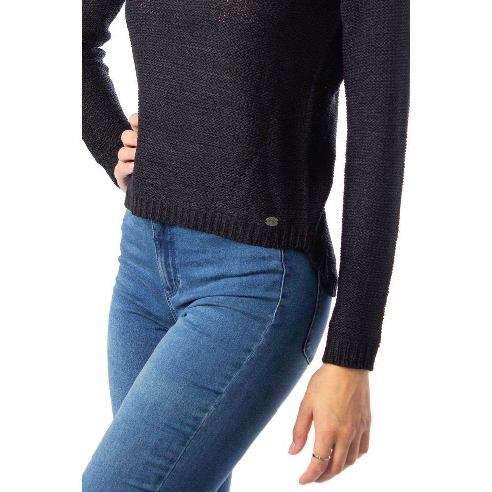 Only Black Acrylic Sweater - Hilstor