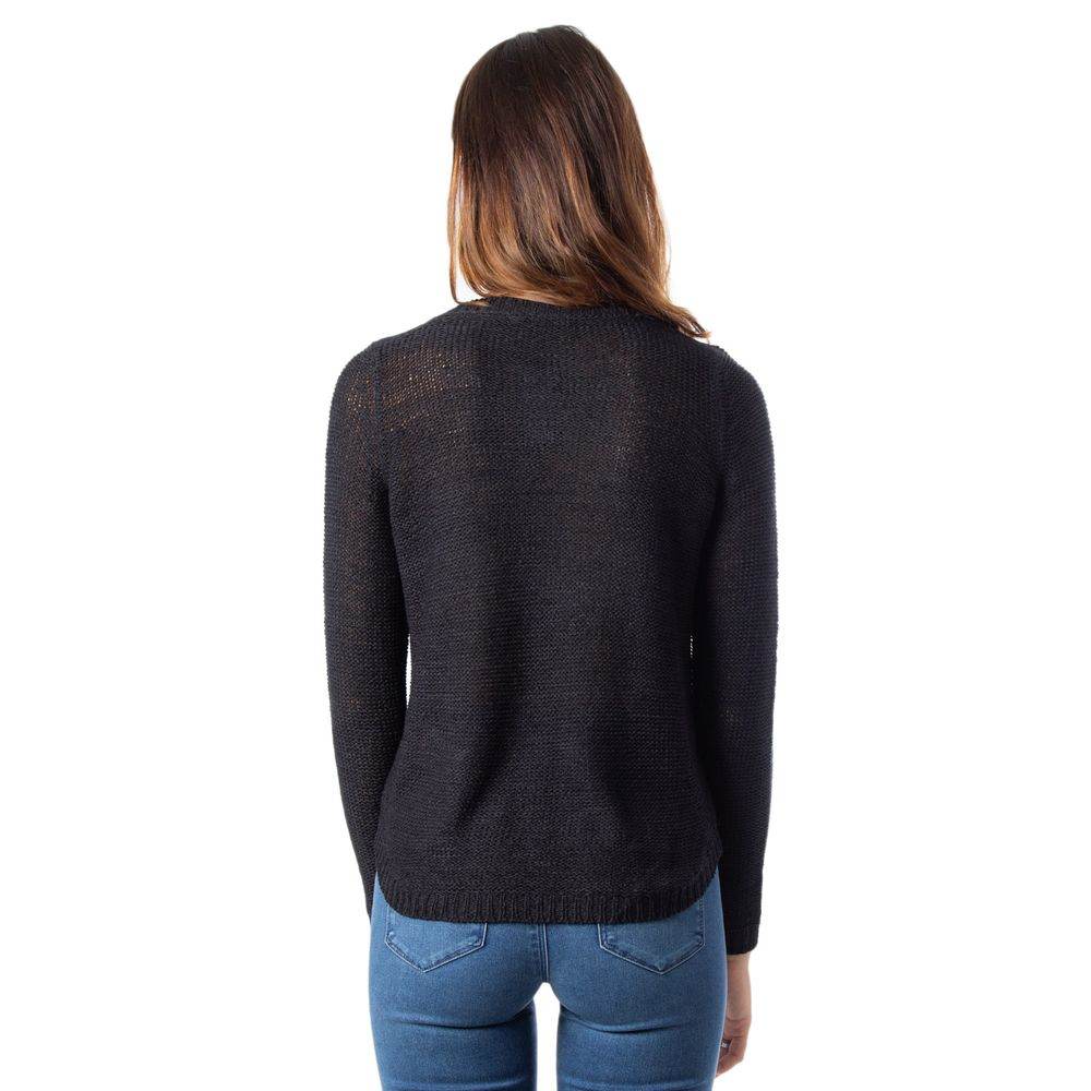 Only Black Acrylic Sweater - Hilstor
