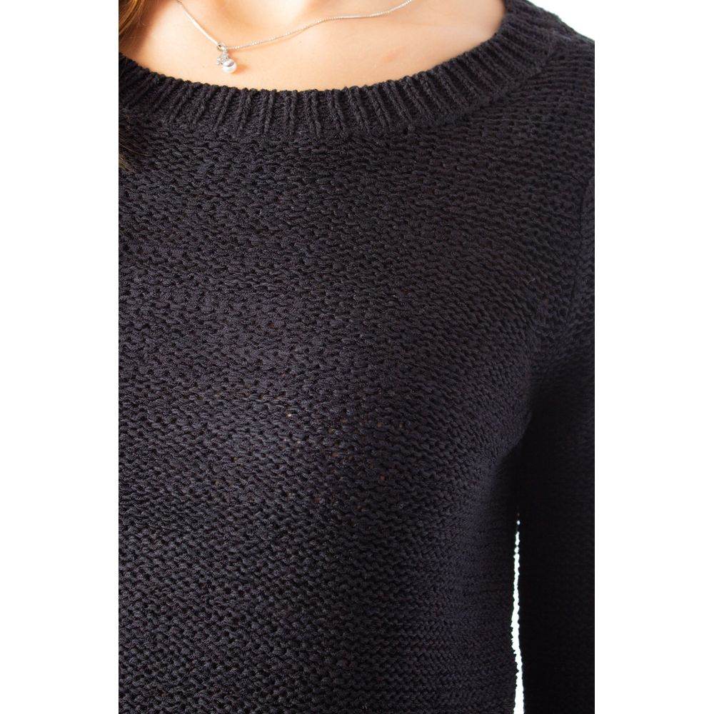 Only Black Acrylic Sweater - Hilstor