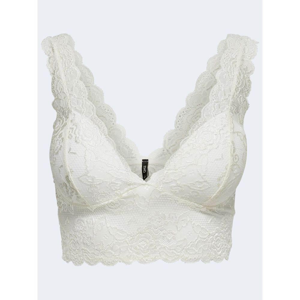 Only White Polyester Underwear - Hilstor