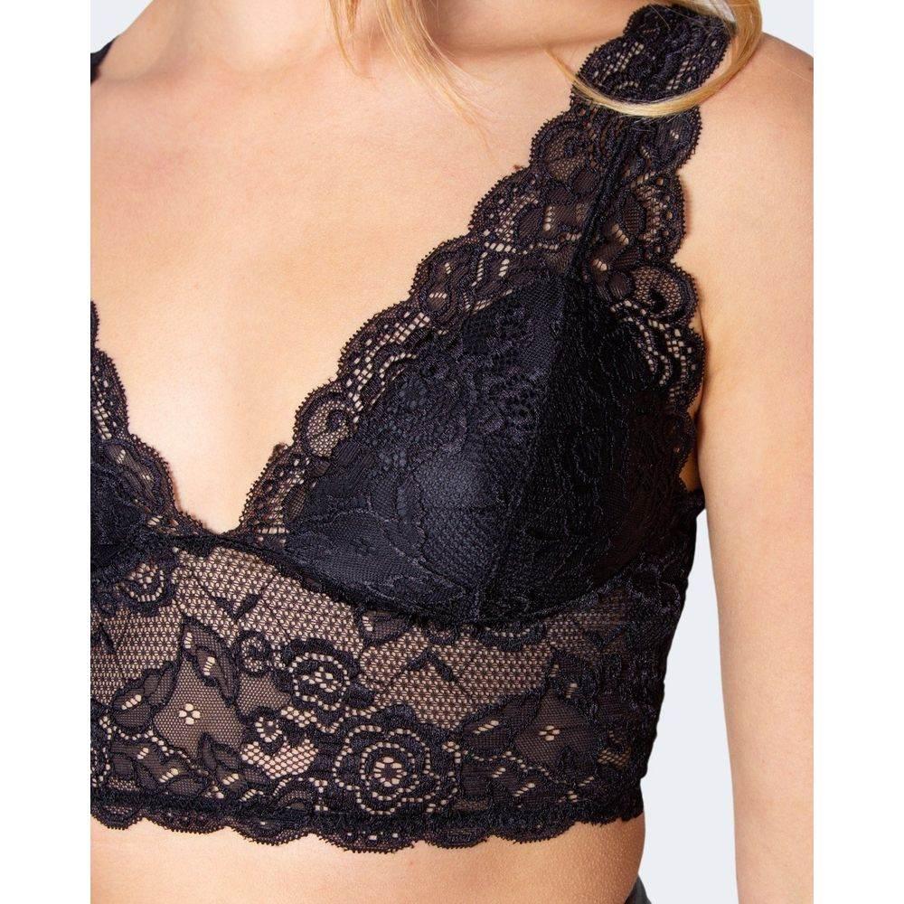 Only Black Polyester Underwear - Hilstor
