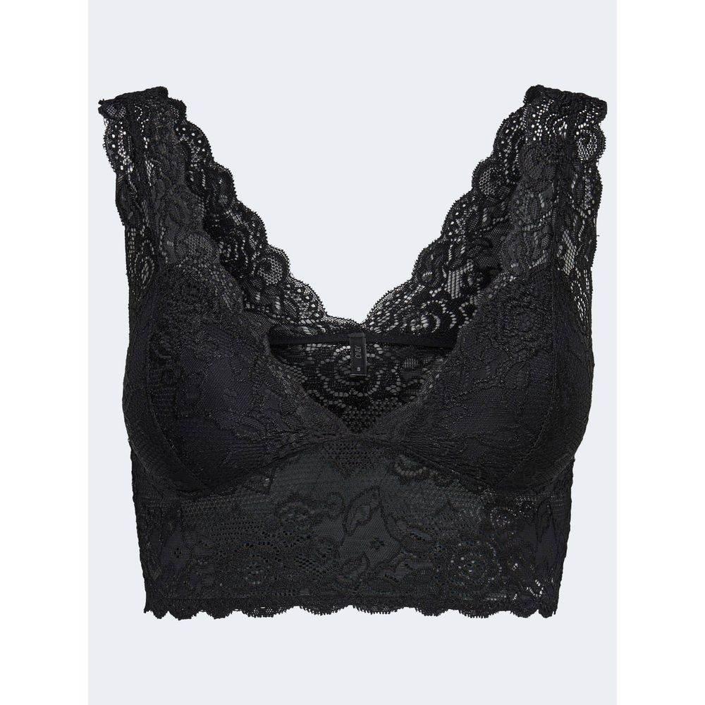 Only Black Polyester Underwear - Hilstor
