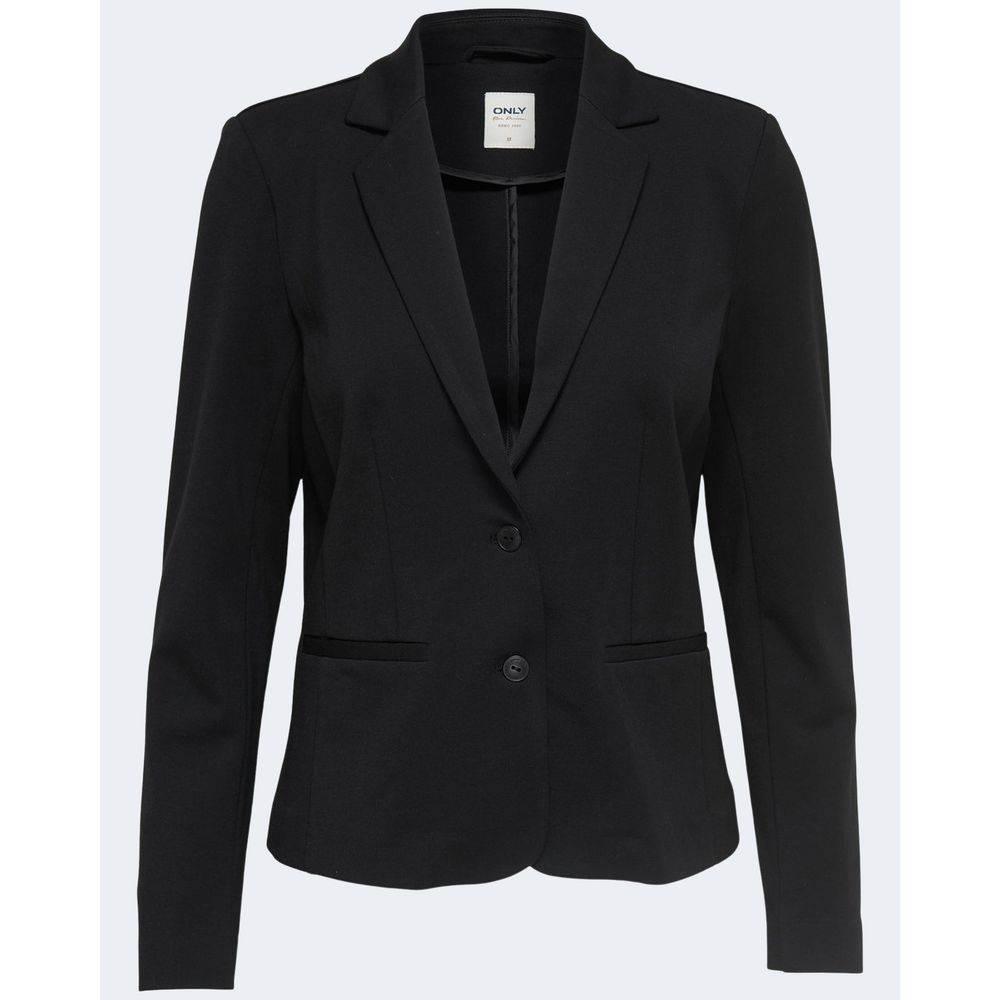 Only Black Viscose Suits & Blazer - Hilstor
