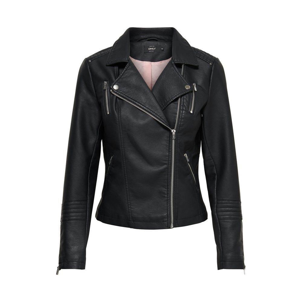 Only Black Viscose Jackets & Coat - Hilstor