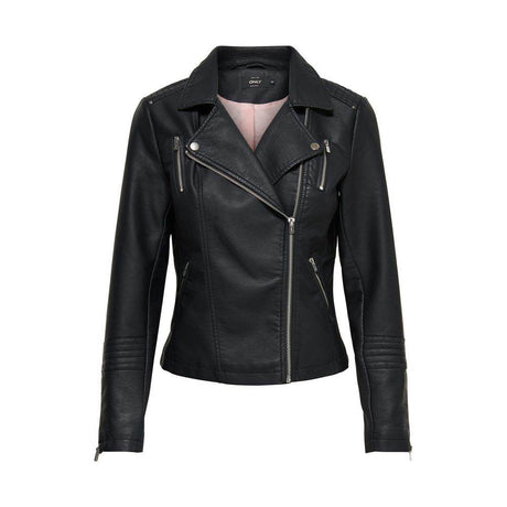 Only Black Viscose Jackets & Coat - Hilstor