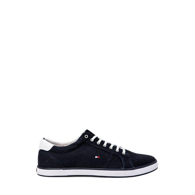 Tommy Hilfiger Blue Cotton Sneaker - Hilstor
