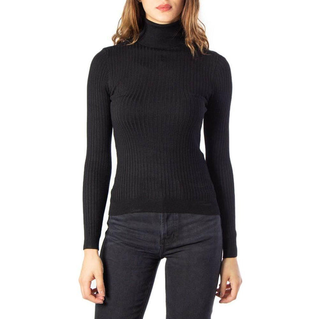 Only Black Viscose Sweater - Hilstor
