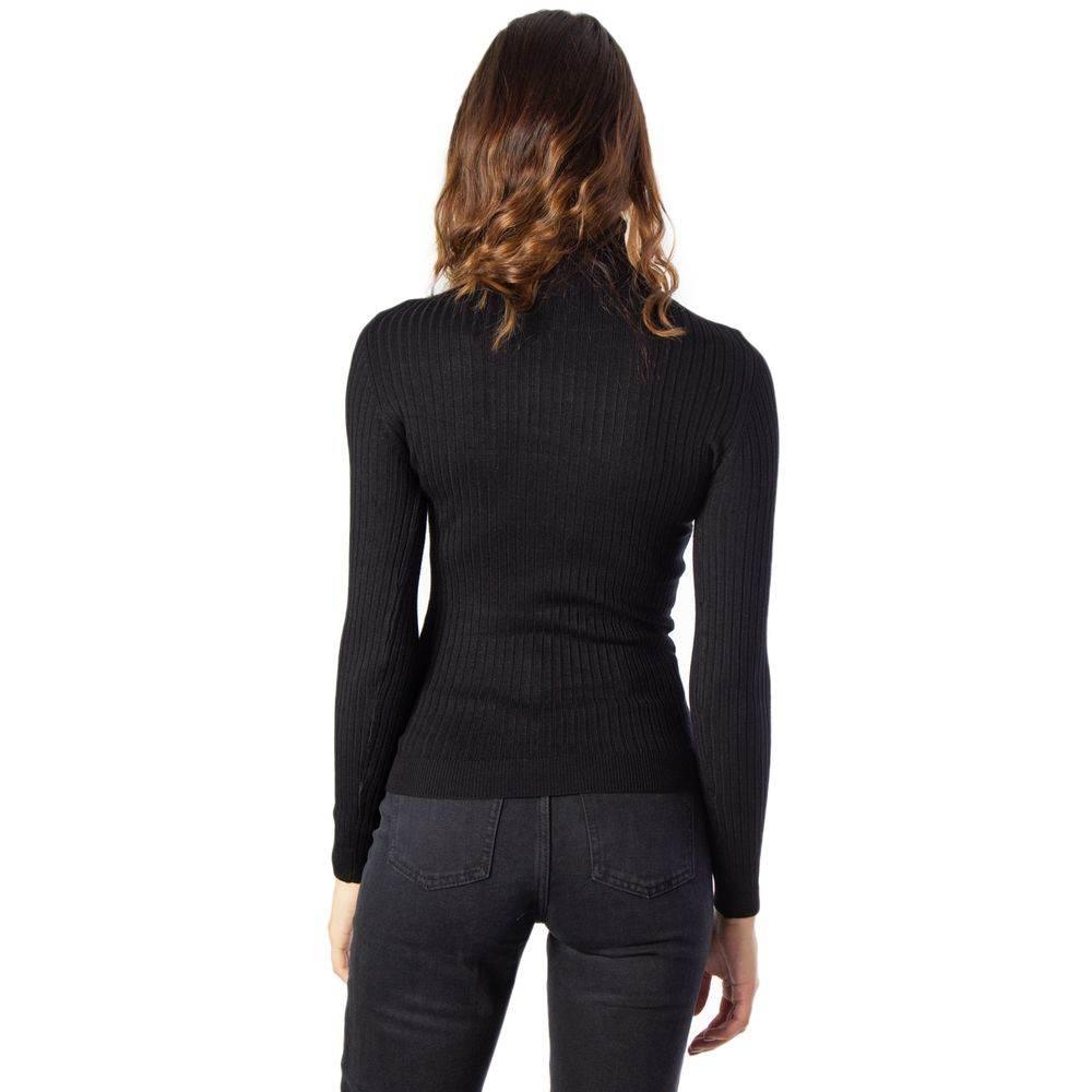 Only Black Viscose Sweater - Hilstor