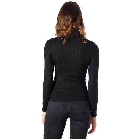 Only Black Viscose Sweater - Hilstor