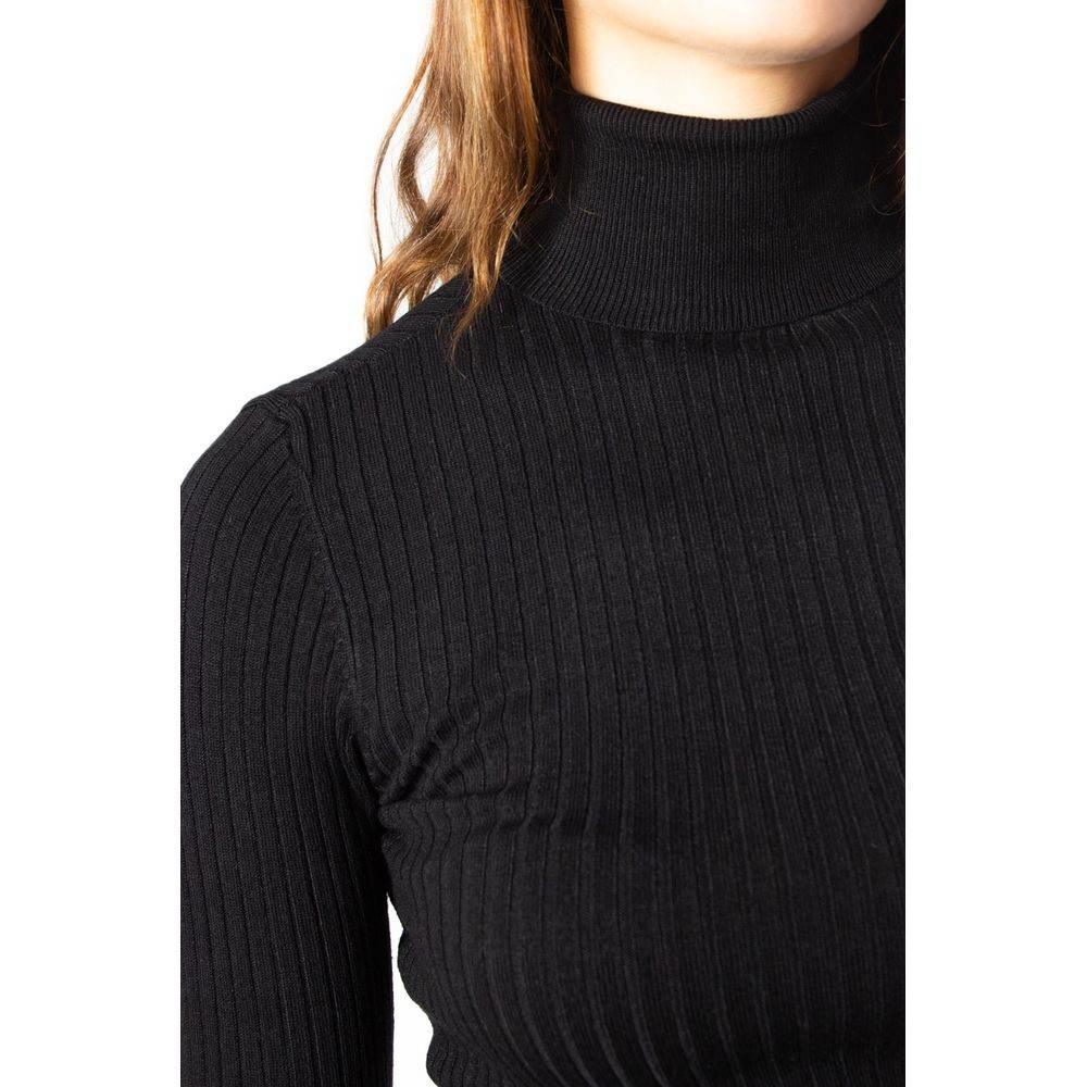 Only Black Viscose Sweater - Hilstor